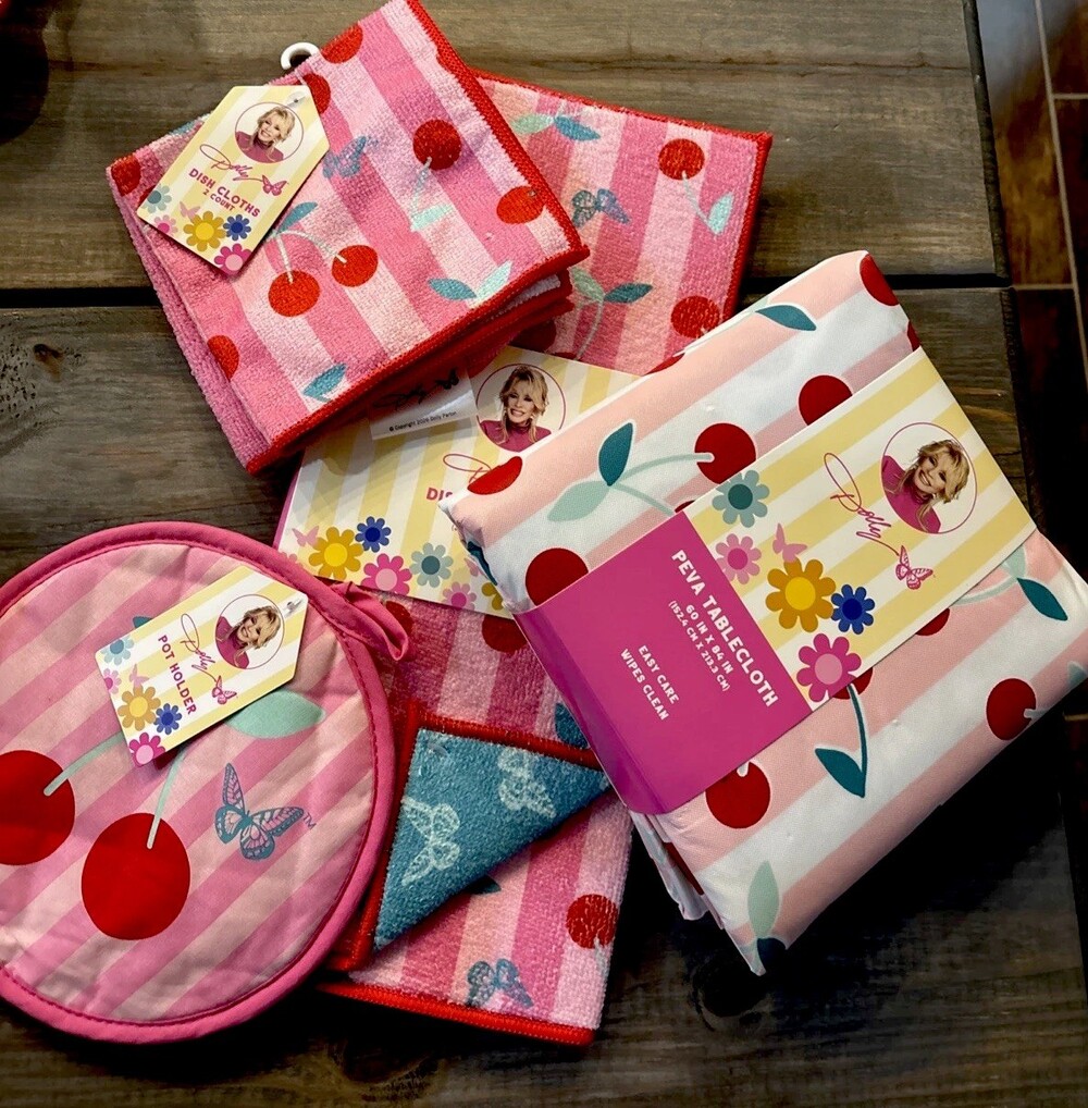 Dolly Parton Cherry Kitchen Bundle